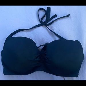 Black bikini top